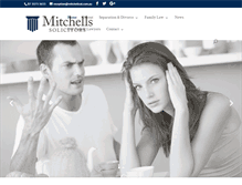 Tablet Screenshot of divorcelawyersbrisbane.com.au
